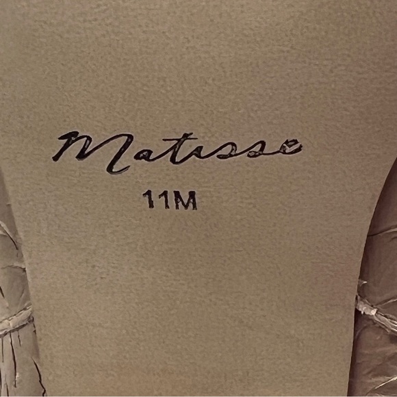 Matisse Caty Tan Snake Embossed Leather Boots - Picture 2 of 16